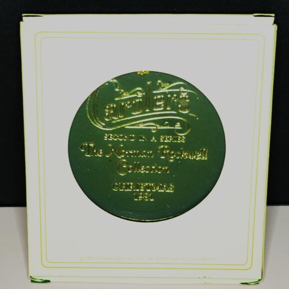 Norman Rockwell Cameo Ornaments Set Of 5 Holiday Decor Christmas Tree - Picture 9 of 11